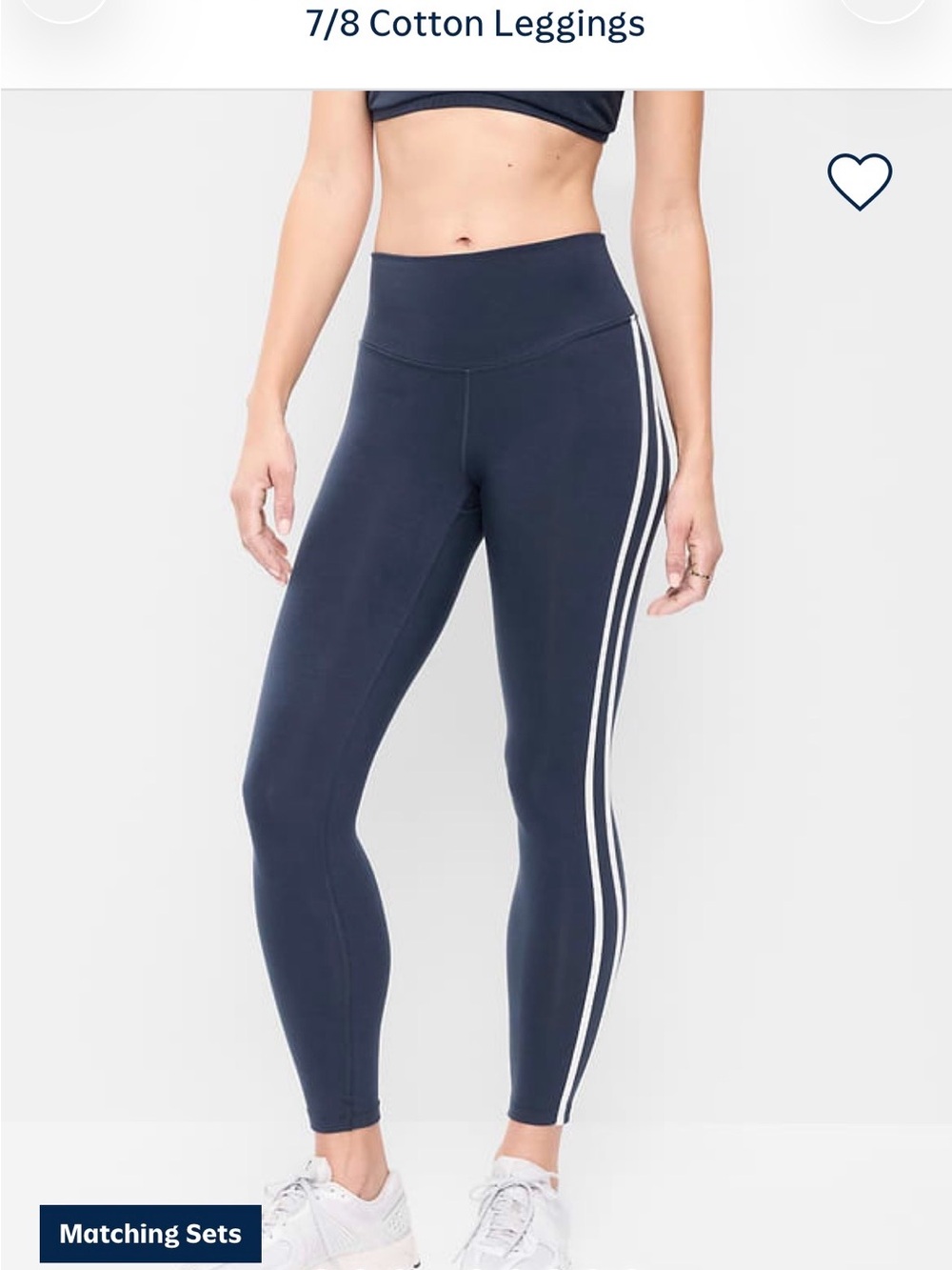 NWT Old Navy Navy Large High-Rise Leggings